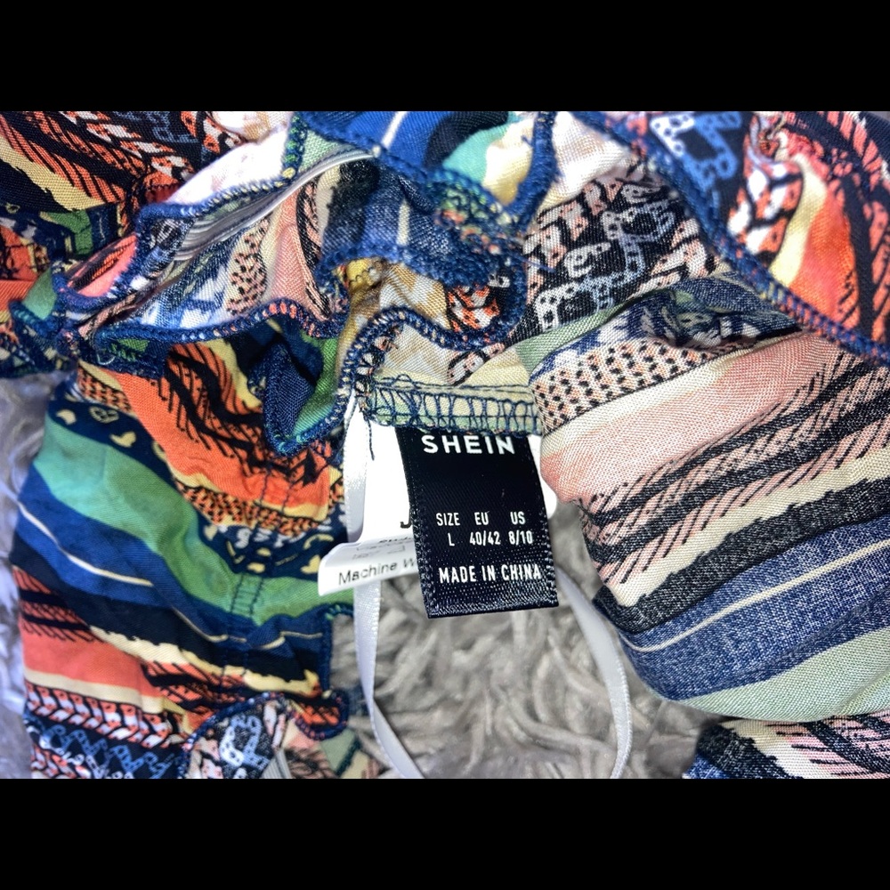Multi Color Crop Top - Picture 2 of 2